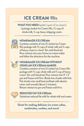 Junket Dutch Chocolate Ice Cream Mix, 4 Ounce (makes 1 quart)