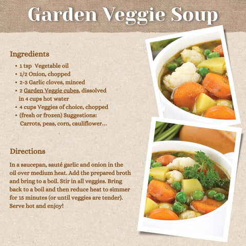 Edward & Sons Garden Veggie Bouillon Cubes - Organic Vegetable Bouillon, Vegan Broth Cubes, Stock Cubes, Gluten Free, No Trans Fat, Use in Soups, Stews and Pilafs (8 Cubes of Each) - Pack of 1