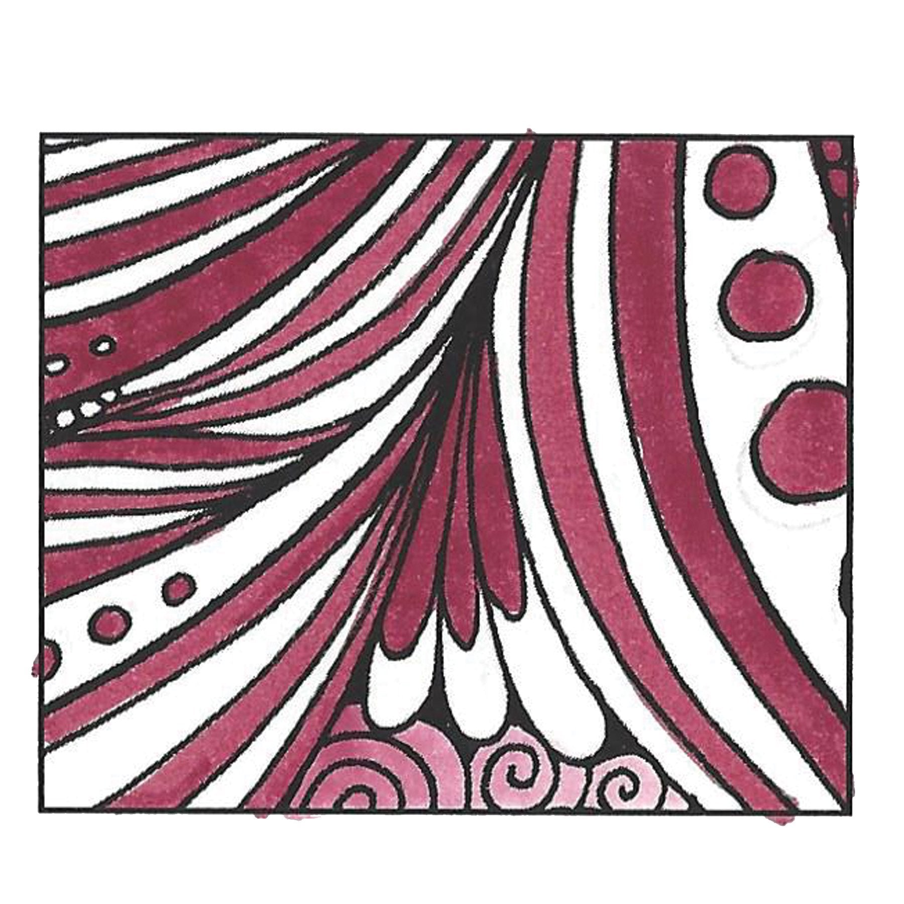 Tombow 56595 Dual Brush Pen Art Marker, 837 - Wine Red, 1 Pack. Blendable, Brush & Fine Tip Marker