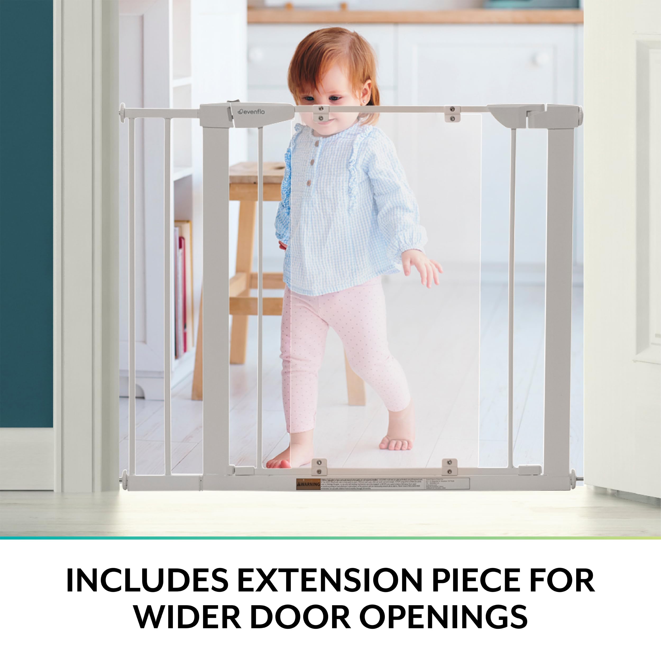 Evenflo Easy Walk-Thru Clear Gate