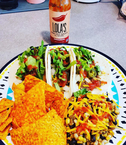 Lolas Fine Hot Sauce Original | All Natural Gluten Free Keto Vegan Made with Red Jalapenos Habanero Peppers Garlic Lime Juice and Vinegar | 5 Fl Oz (Pack of 1)