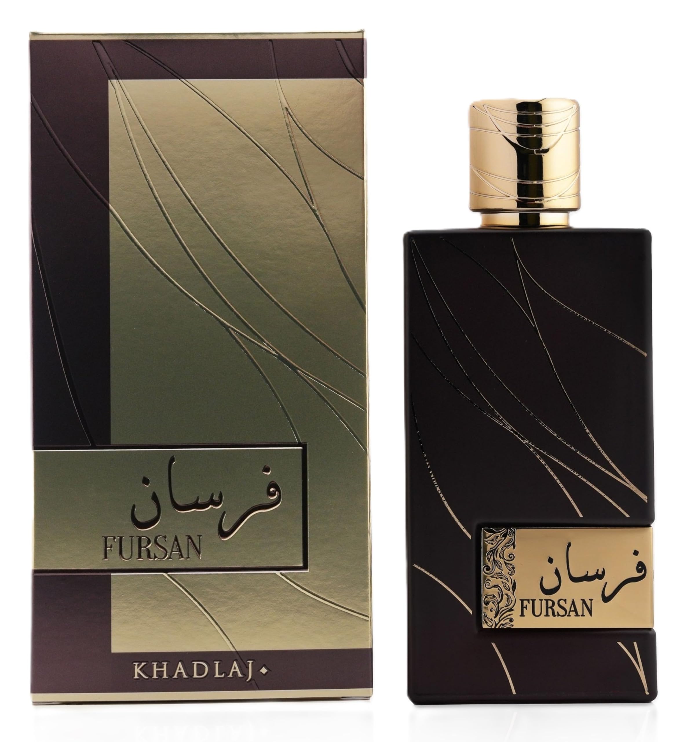 Khadlaj Fursan Brown Eau De Parfum Spray, 3.4 Ounce (Unisex)