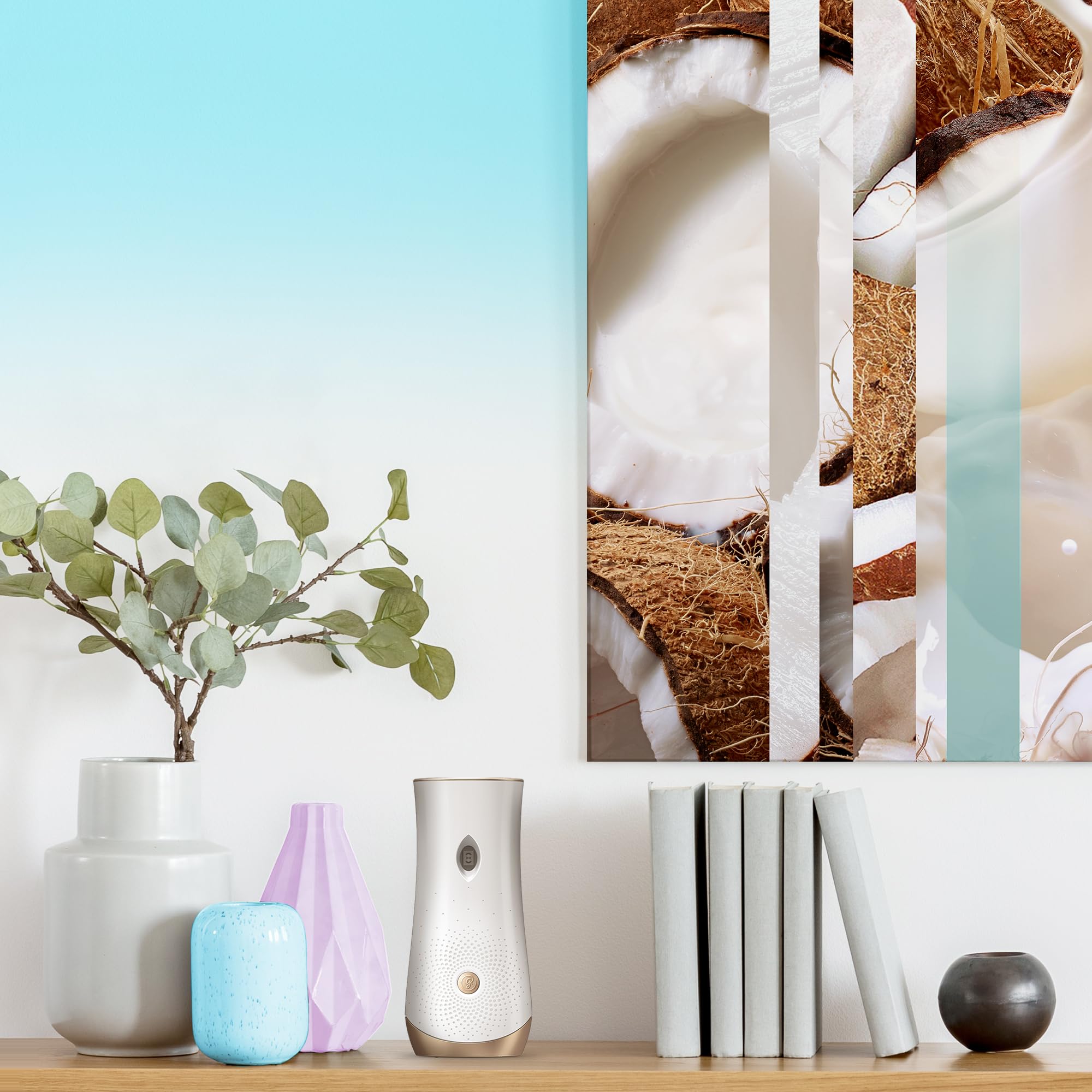 Glade Automatic Spray Refill, Cool Coconut, Scented Air Freshener for Home and Bathroom, 6.2 Oz