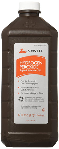 Hydrogen Peroxide Topical Solution 32 Fl Oz. (1qt) 946 Ml