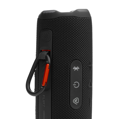 JBL Flip 7 - Portable Waterproof and Drop-Proof Speaker, Bold JBL Pro Sound with AI Boost, 16Hrs of Playtime, and PushLock System with Interchangeable Accessories (Black)
