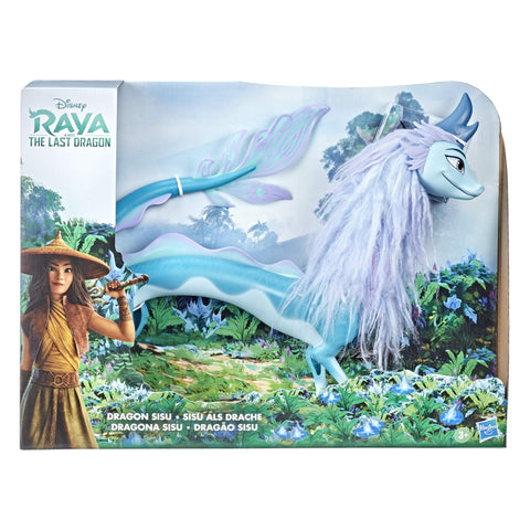 Disney Princess Raya and The Last Dragon Sisu Figure, Dragon Doll with Hair, Toy for Girls and Boys Ages 3 and Up