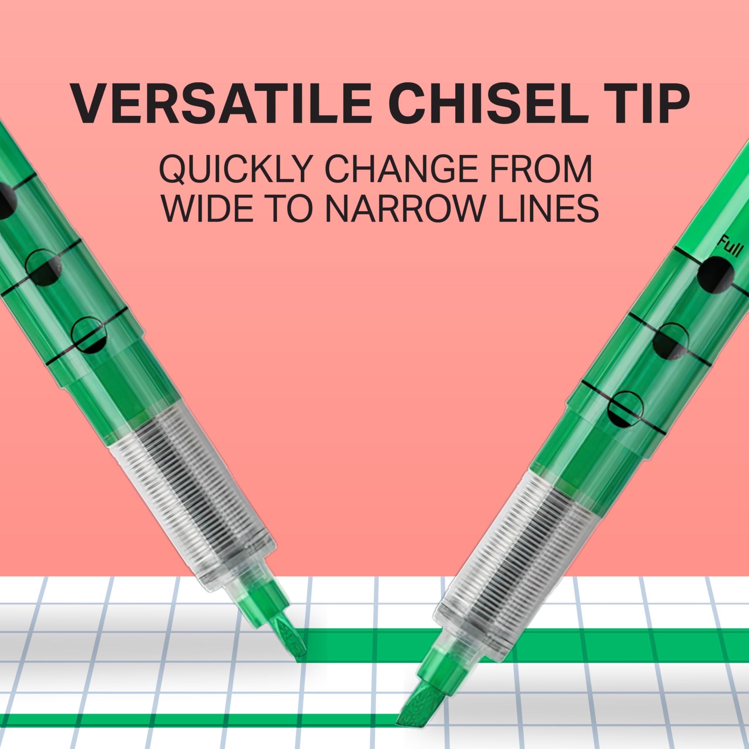 Sharpie Liquid Highlighters, Chisel Tip, 5 Count - Office, Classroom, Desk, School Supplies