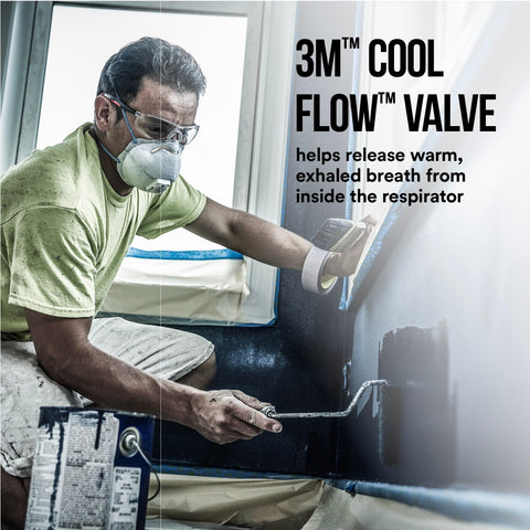 3M Paint Odor Valved Respirator (8577PA1-B-PS)