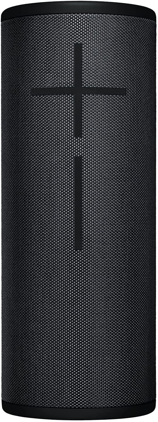 Ultimate Ears MEGABOOM 3 Portable Wireless Bluetooth Speaker (Powerful Sound + Thundering Bass, Bluetooth, Magic Button, Waterproof, Battery 20 Hours) - Night Black, Large