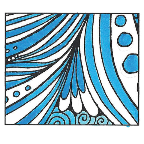 Tombow 56555 Dual Brush Pen Art Marker, 493 - Reflex Blue, 1-Pack. Blendable, Brush and Fine Tip Marker