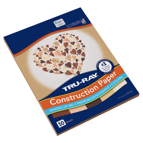 Tru-Ray Shades of Me Construction Paper 9x12