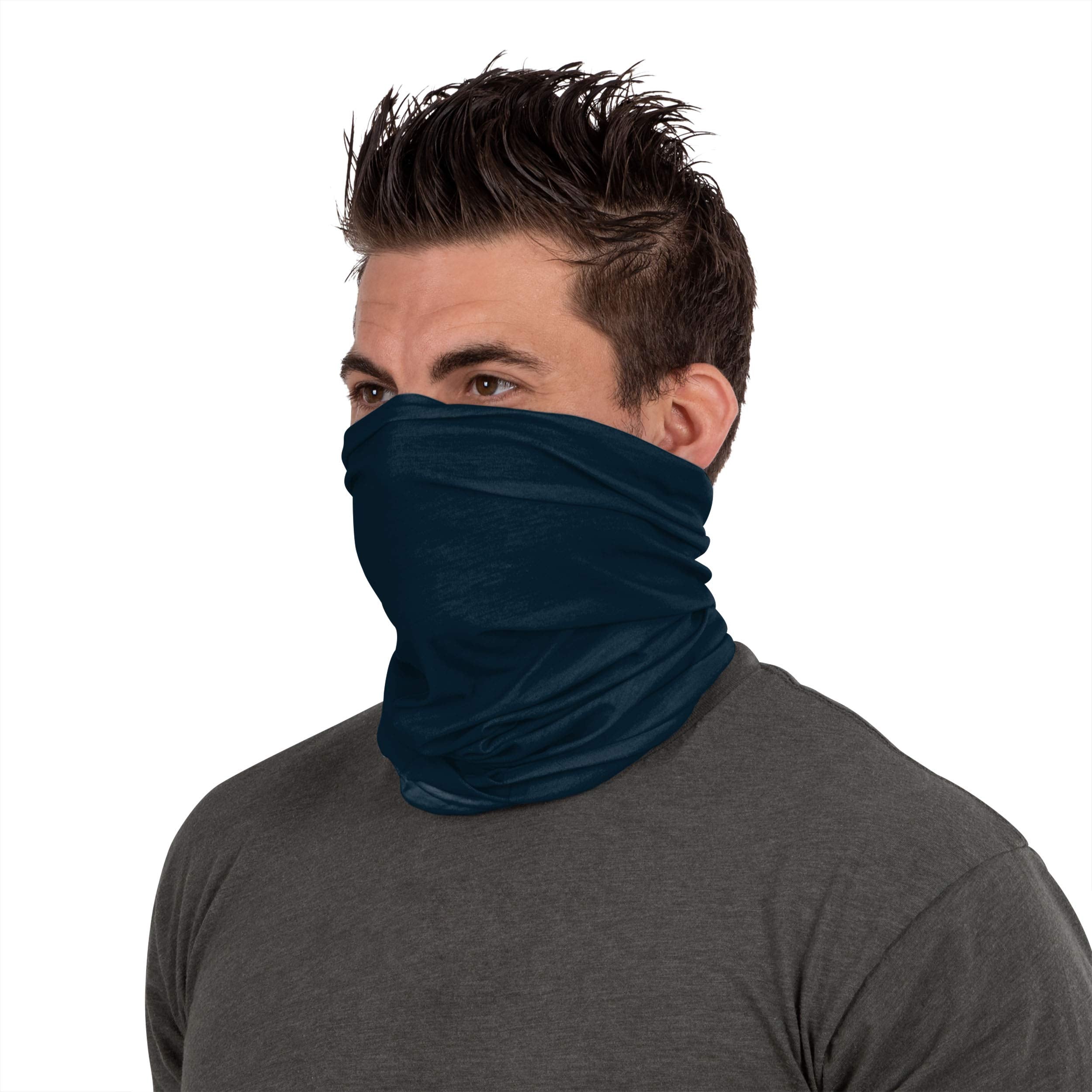 FOCO NFL Houston Texans Unisex Face Mask Gaiter Big Logo, Team Colors, One Size