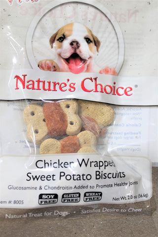 Natural Value Sweet Potato Biscuit Wrapped with Chicken Breast