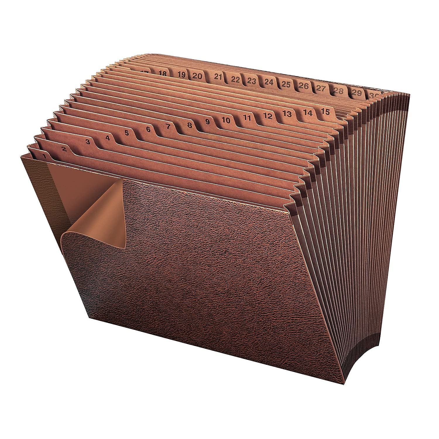 Smead TUFF Expanding File, Daily (1-31), 31 Pockets, Letter Size, Redrope-Printed Stock (70467)