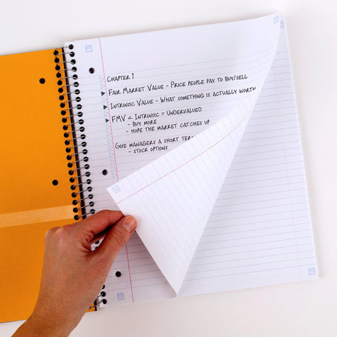 Five Star Spiral Notebooks Plus Study App, 2 Pack, 5 Subject, College Ruled Paper, 11" x 8-1/2", 200 Sheets, Black & White (73035)