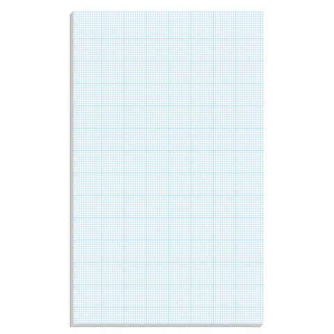Ampad Evidence Cross-section Legal-Size Quadrille Pad, White (22-028)