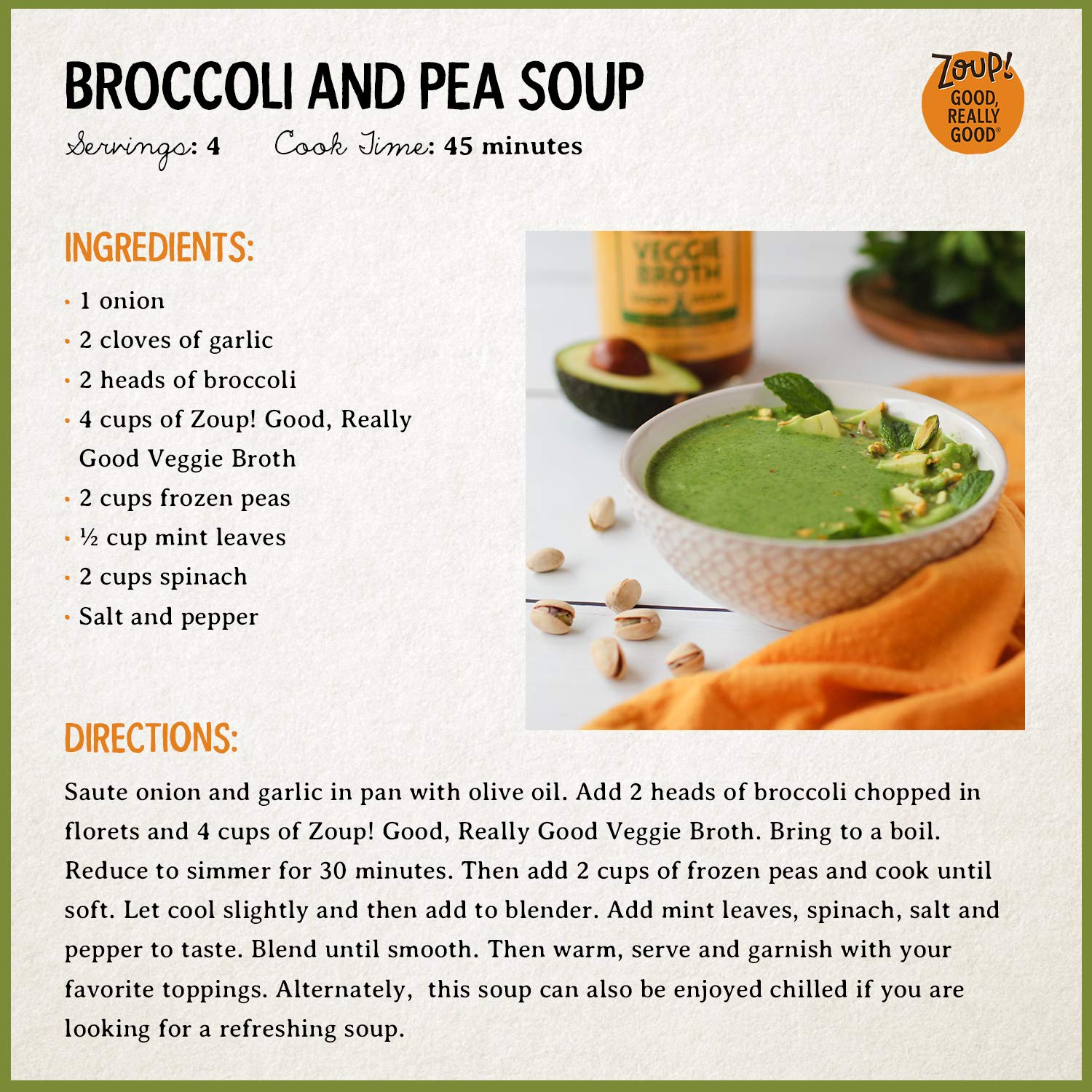 Savory Broth by Zoup! Keto-Friendly, Gluten Free, Non-GMO - Great for Stock, Bouillon, Soup Base or in Gravy - 1-Pack (32 oz)