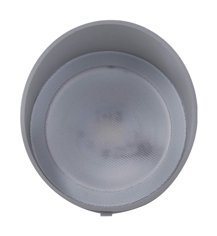 Nuvo 62/1208 One Light 12.2-Inch LED Landscape Floodlight, 12W/120V, 3000K/1240 Lumens, Light Gray