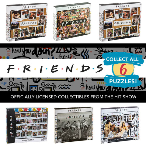 Friends TV Show Seasons Jigsaw Puzzle - 1000 Pieces - 30in x 24in