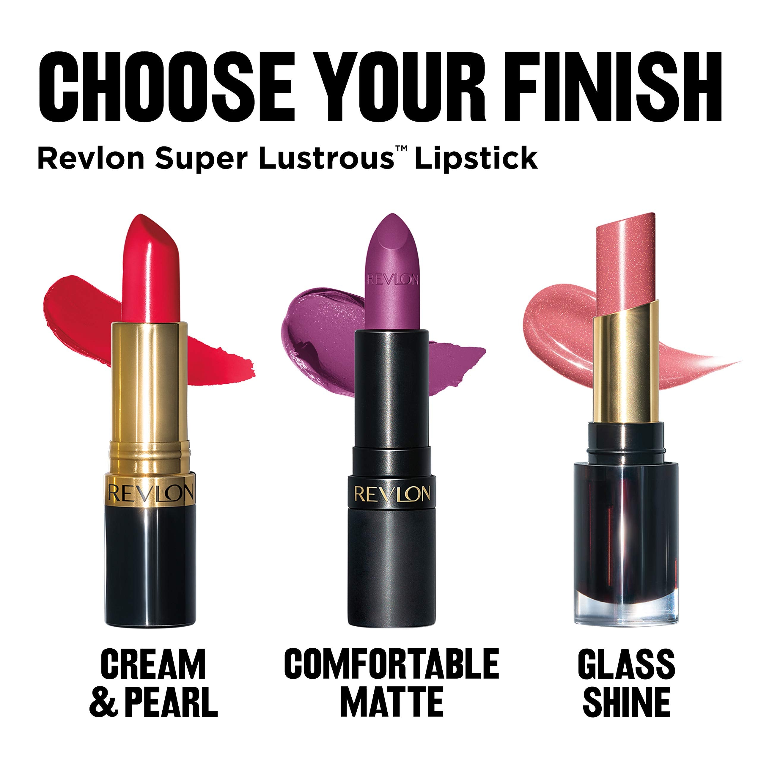 Revlon Super Lustrous The Luscious Mattes Lipstick, High Impact with Moisturizing Velvety Formula, Rhythm & Blues, 0.74 oz