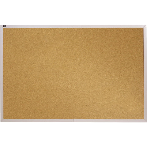Quartet Natural Cork Bulletin Board 4 x 8 Feet, Aluminum Frame (ECKA408)