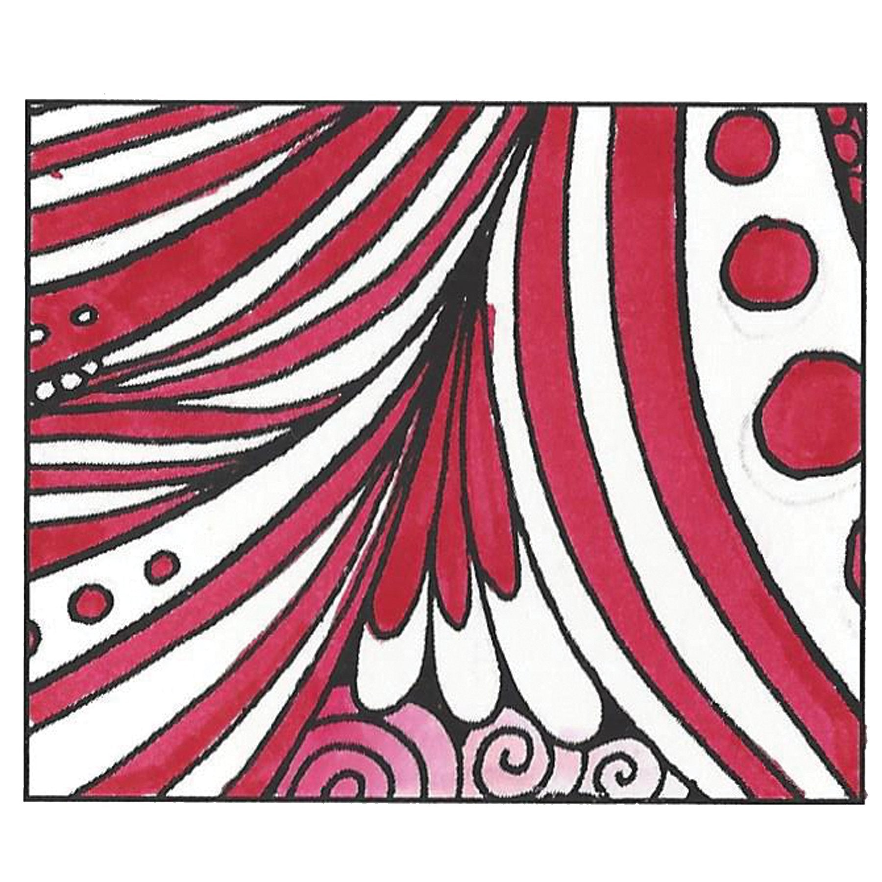 Tombow 56597 Dual Brush Pen Art Marker, 847 - Crimson, 1 Pack. Blendable, Brush & Fine Tip Marker