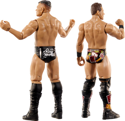 Mattel WWE Main Event Championship Showdown 2-Pack Action Figures & Accessory, Series #20 Gunther & The Miz Collectible Set