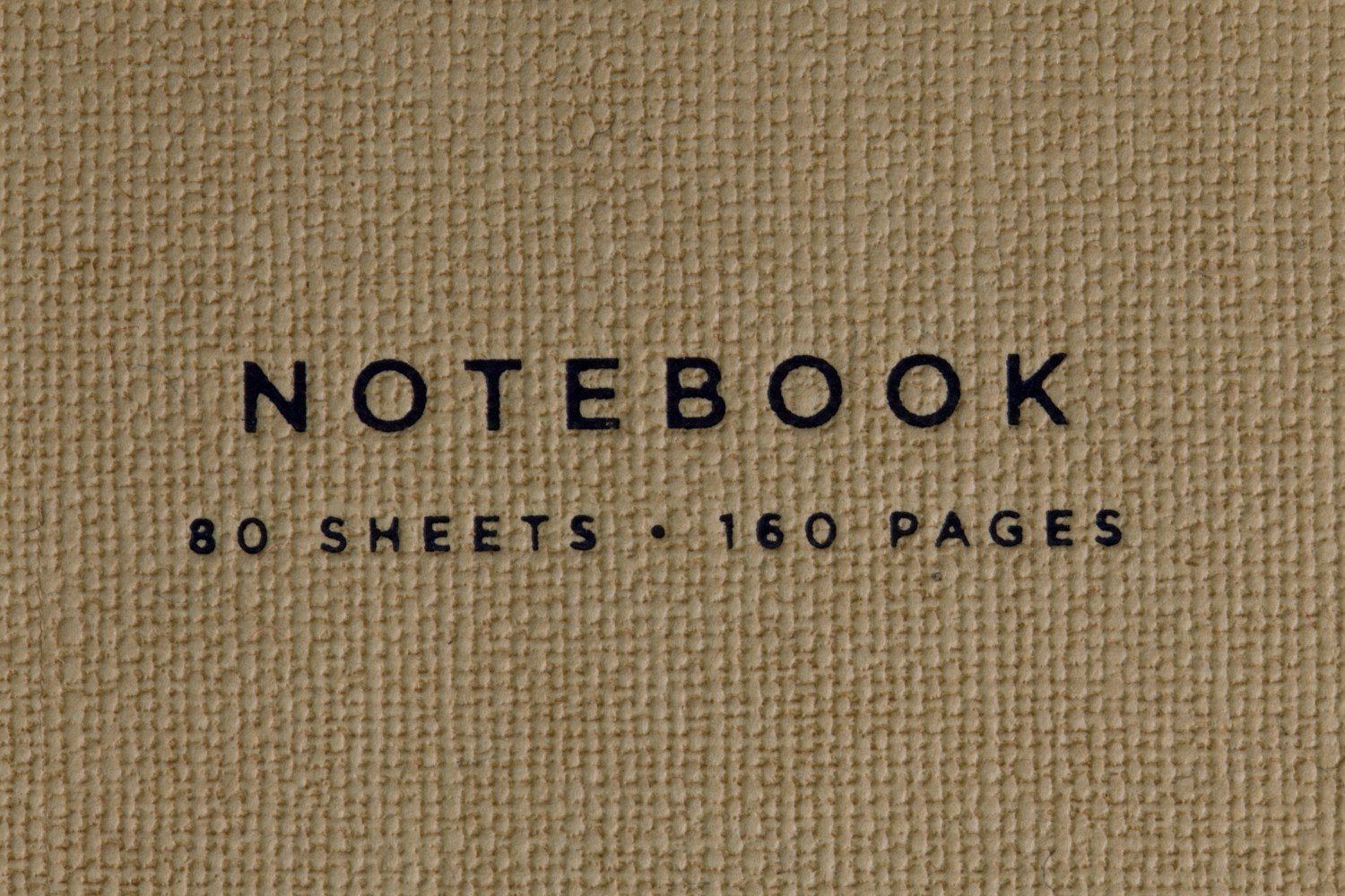 AT-A-GLANCE Notebook, Casebound, Ruled, 80 Sheets, 9-1/2 x 7-1/4", Collection, Tan/Blue (YP146-07)