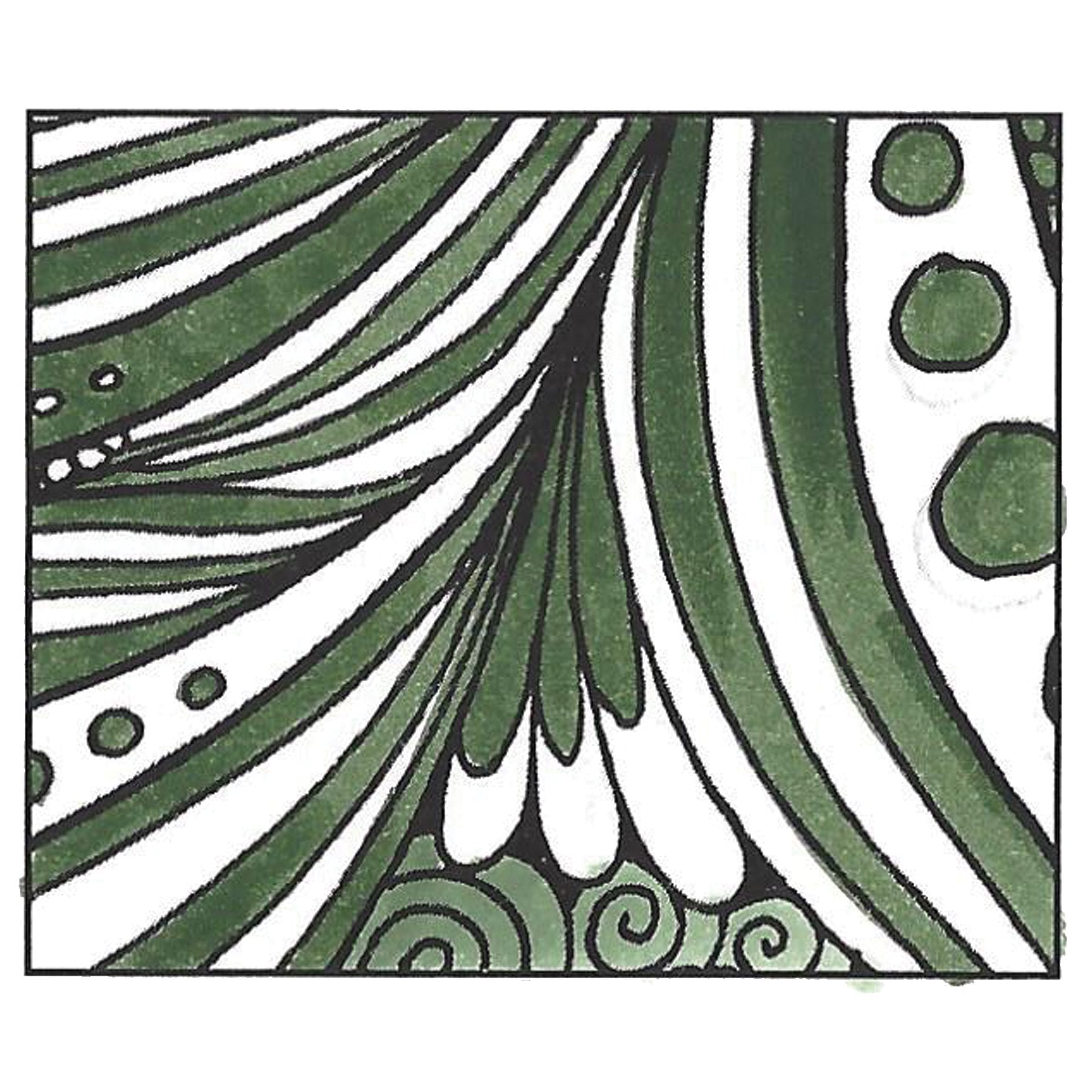 Tombow Dual Brush Pen Art Marker, 177 - Dark Jade, 1-Pack