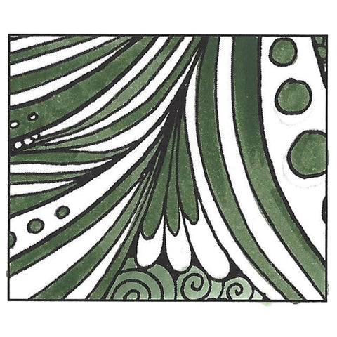 Tombow Dual Brush Pen Art Marker, 177 - Dark Jade, 1-Pack
