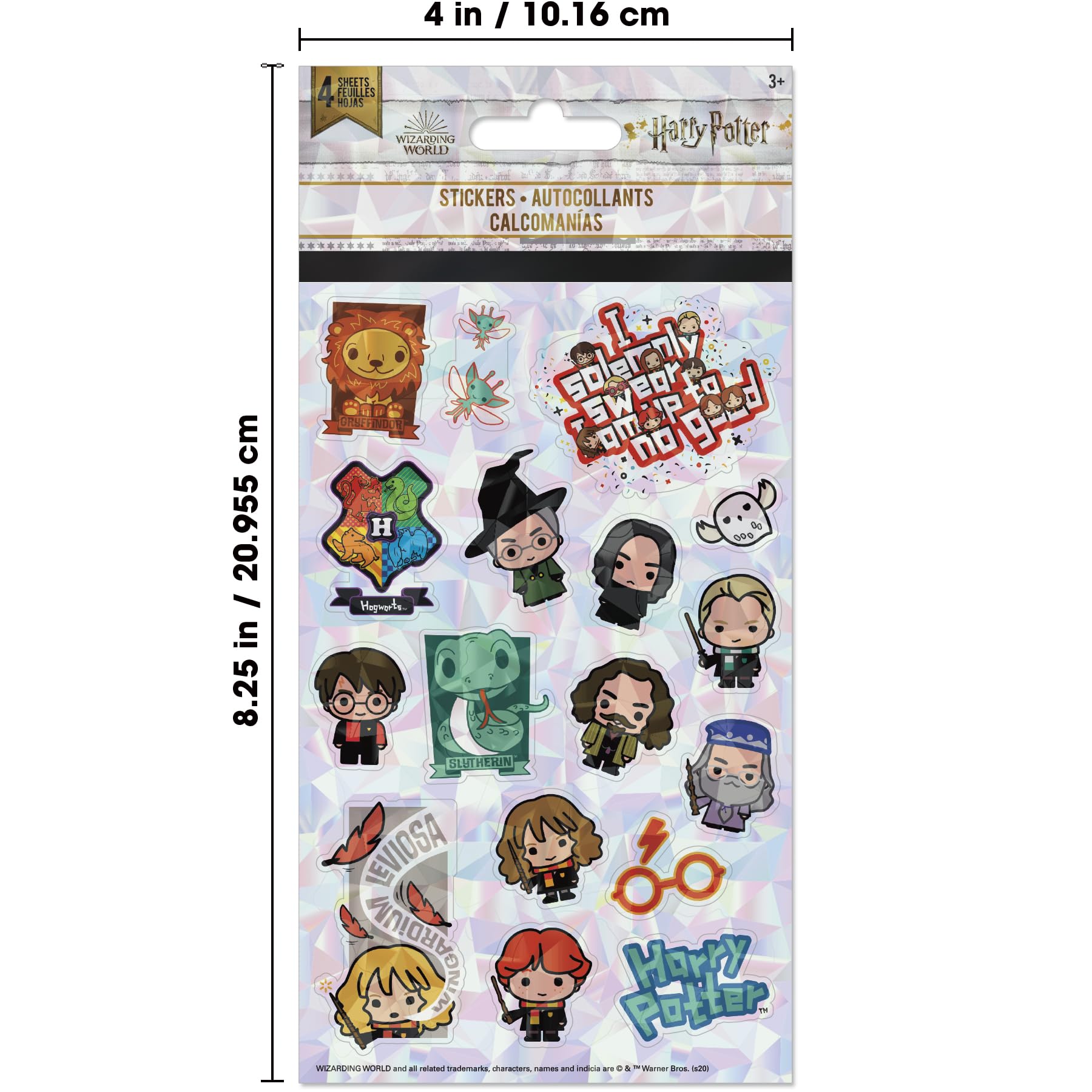 Harry Potter - Charm Storytelling Standard Sticker - 4 Sheet