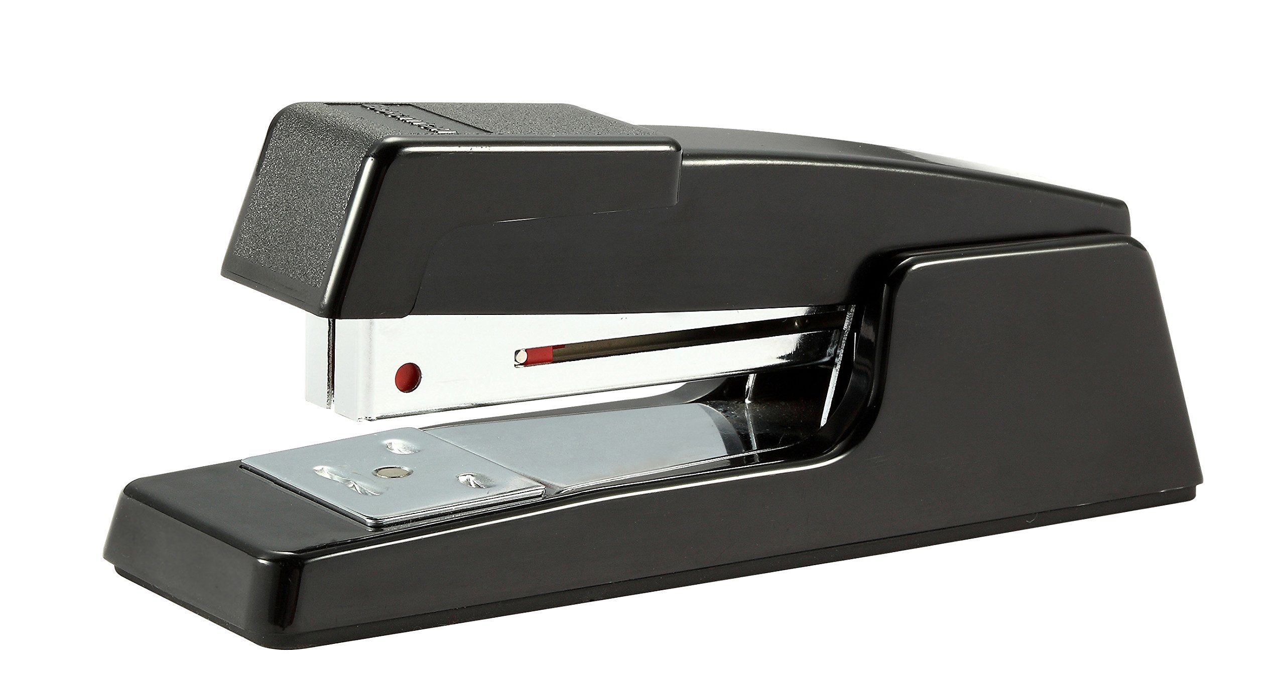 Bostitch Office B400 Executive Compact Stapler, 20 Sheet Capacity, Durable, Metal Design, Opens for Tacking, Dual Clinch, Half-Strip, Black