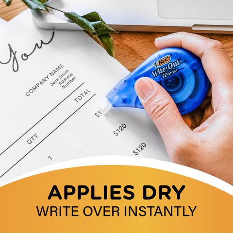 BIC BICWOTAPP11 Wite-Out EZ Correct Correction Tape