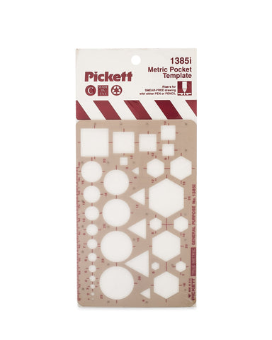 Pickett Metric Pocket Template (1385I)