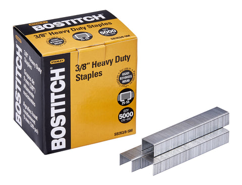 Bostitch Heavy Duty Premium Staples, 5/8" - 5,000 Staples (Gray, 85-130 Sheets, Compatible with Bostitch Heavy Duty Stapler Models)