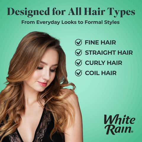 White Rain Hairspray Extra Hold Unscented, 7 oz (Pack of 6) - Non-Aerosol Hair Spray Extra Hold for Men & Women, Advanced Formula with Humidity Protection, Fragrance-Free, Non-Sticky, All Hair Types