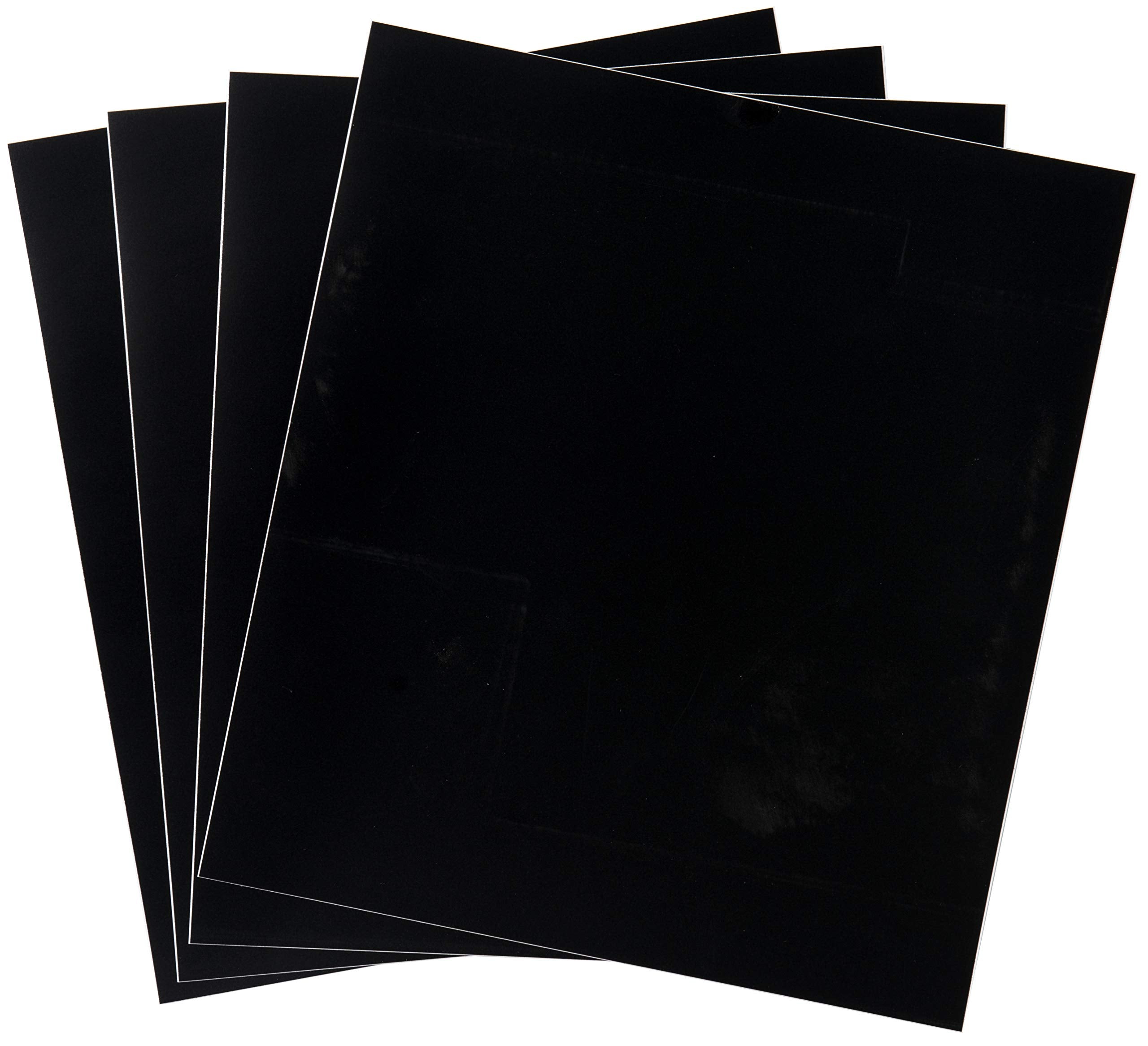 FolkArt Flexible Adhesive, 8.5" x 9.5", Stencil Blank Four Pack 4 Piece