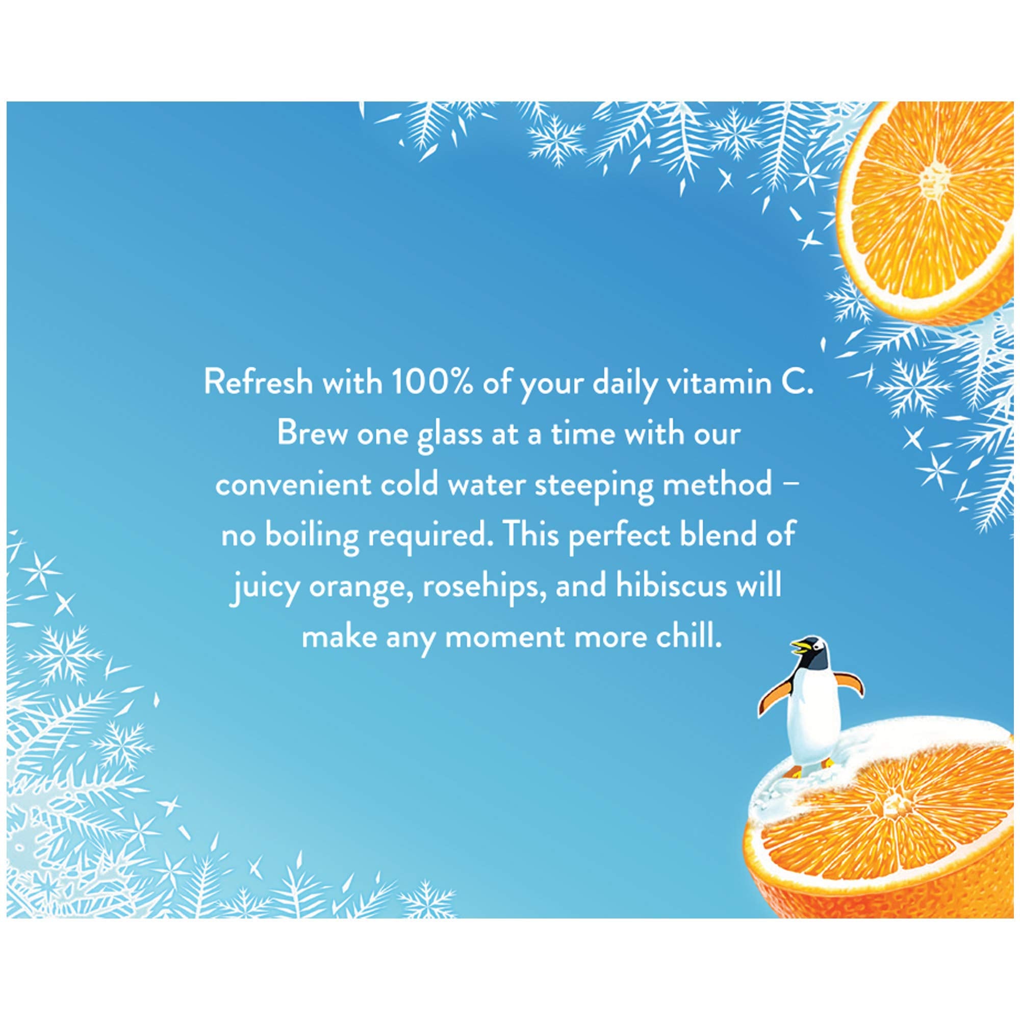 Celestial Seasonings Cold Brew Citrus Sunrise Iced Tea 18 tea bags