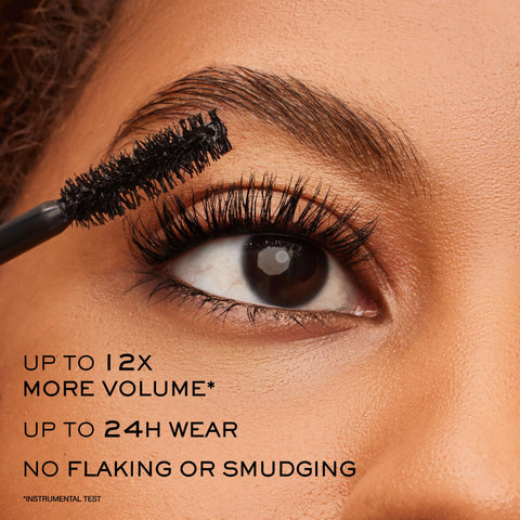 Lancôme Monsieur Big Waterproof Mascara – Instant Volume Mascara with False Lash Effect – Up to 12x More Volume & 24-Hour Wear - Volumizing & Lengthening Mascara - Smudge and Flake Free – Black