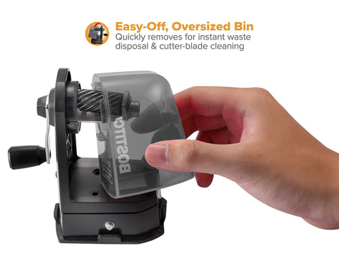Bostitch Office Multi-Mount Manual Pencil Sharpener, Vacuum Mount or Screw Mount, Assorted Colors - Receive One of Five Colors (MPS2-ASST) No Color Choice
