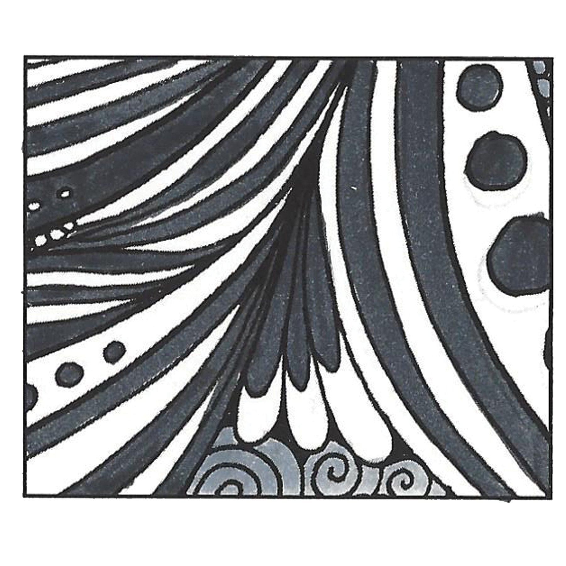 Tombow 56622 Dual Brush Pen Art Marker, N25 - Lamp Black, 1-Pack. Blendable, Brush and Fine Tip Marker