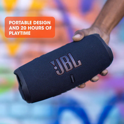JBL CHARGE 5 - Portable Waterproof (IP67) Bluetooth Speaker with Powerbank USB Charge out, 20 hours playtime, JBL Partyboost (Teal)
