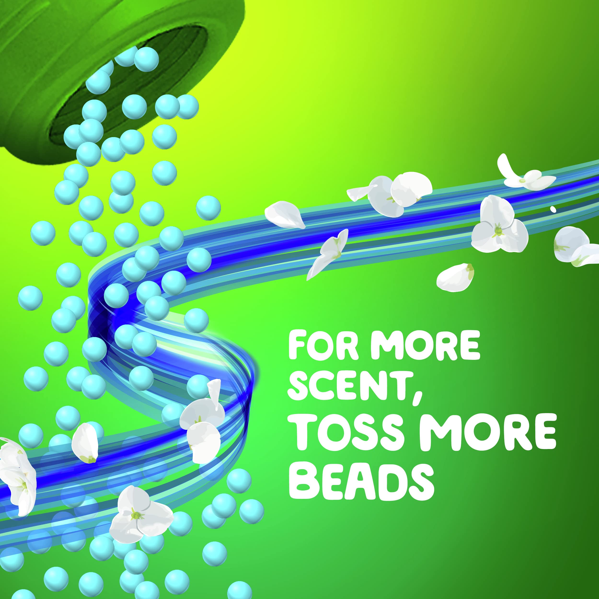 Gain Fireworks In-Wash Scent Booster Beads, Blissful Breeze, 12.2 oz