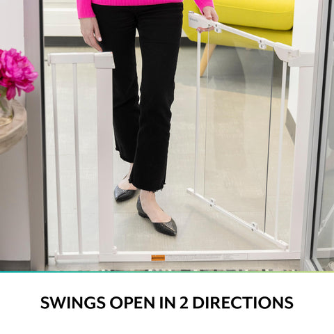 Evenflo Easy Walk-Thru Clear Gate