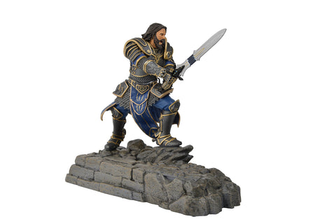 Swordfish Tech Warcraft, Lothar Statue Phone Charging Dock - Warcraft Movie Official Licensed