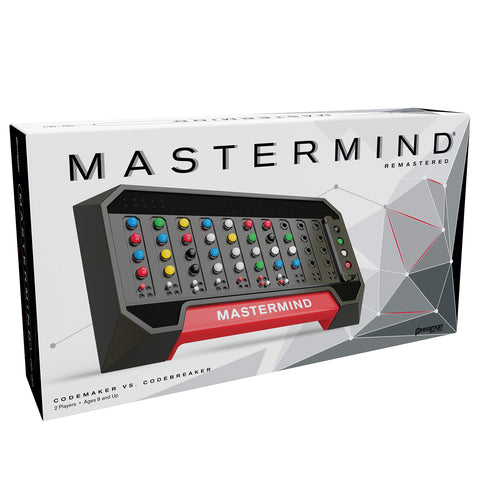 Pressman The Original Mastermind: The Strategy Game of Codemaker Vs. Codebreaker | Multicolor | Great Gift Idea | Promotes STEM Principles | 2 Players, Ages 8+