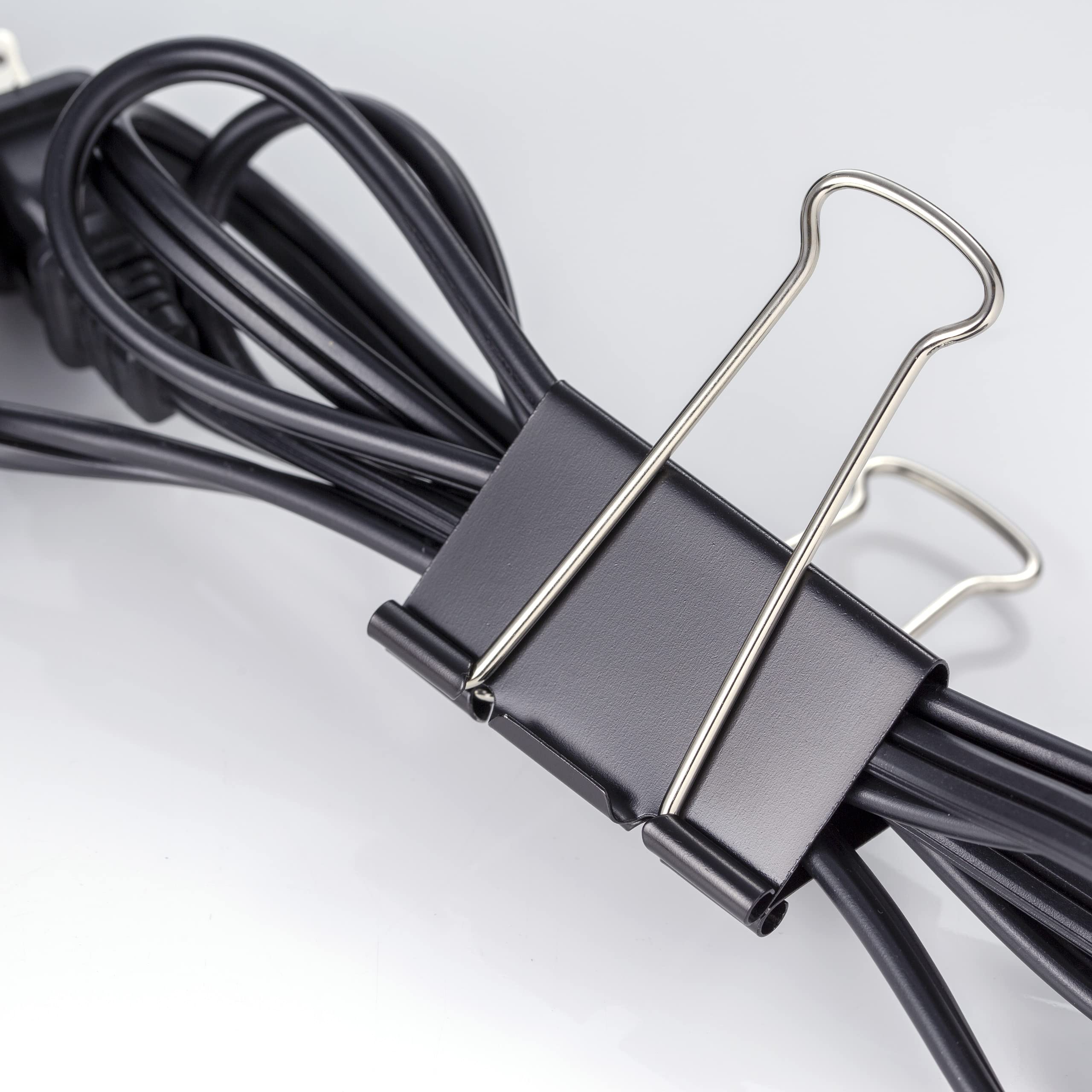 Officemate Large Binder Clips, 2 inch Wide, 1 inch Capacity, Box of 12 (99100)