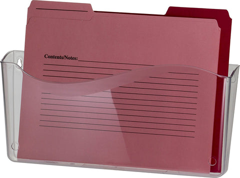 Officemate Unbreakable Wall File, Letter/A4 Size, Clear (21624)