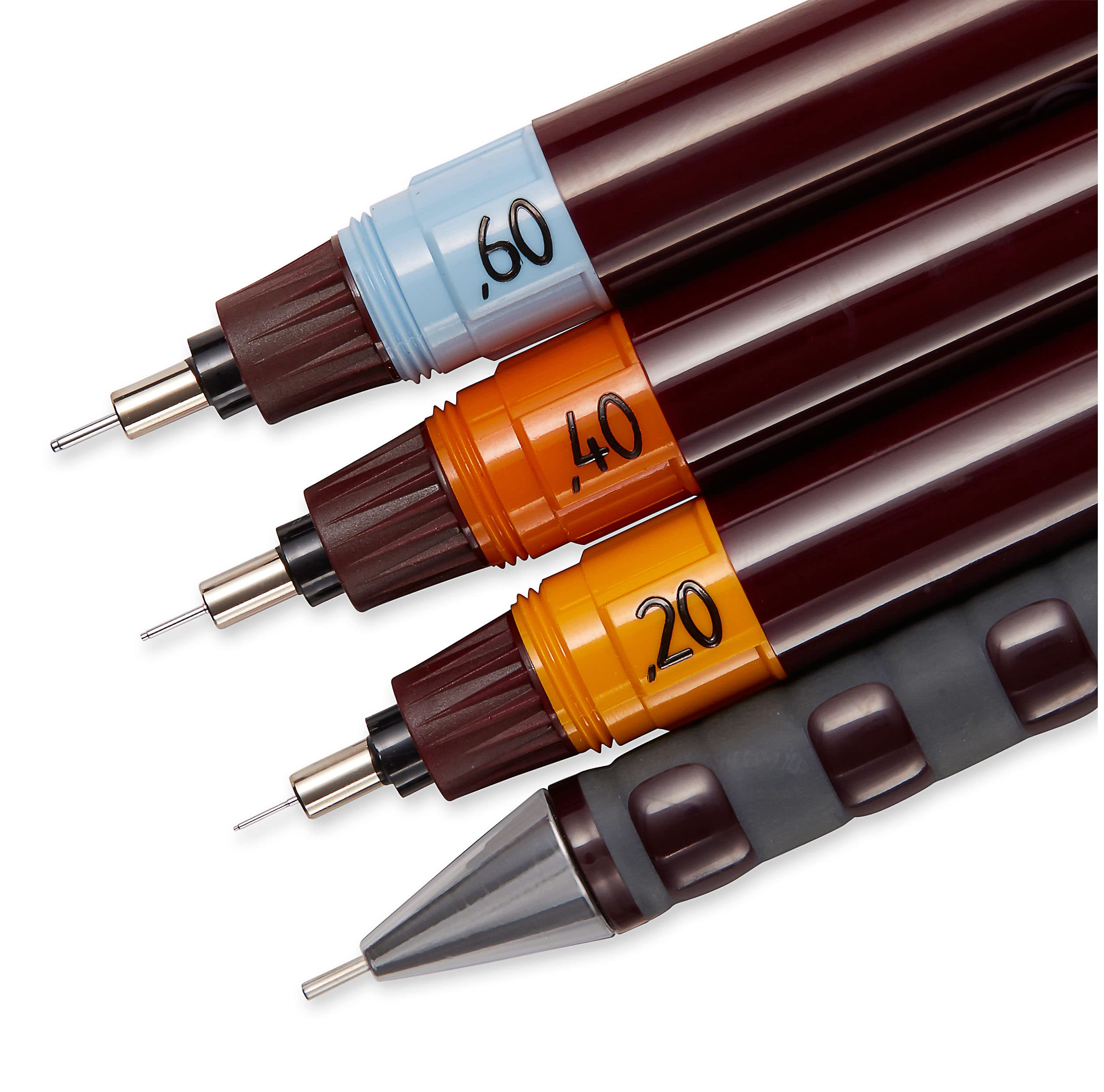 rOtring Isograph Technical Drawing Pens, Set, 3-Piece College Set (.20-60 mm)