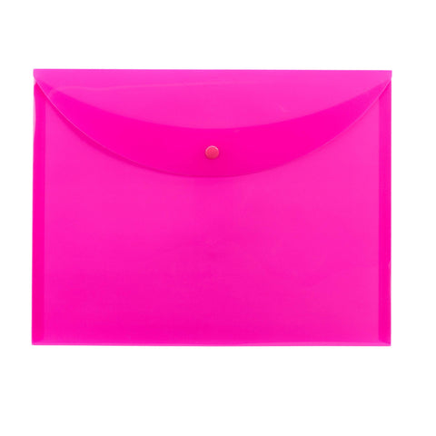 Smead Project Envelope, Snap Closure, Top Load, Letter Size (10, Pink)